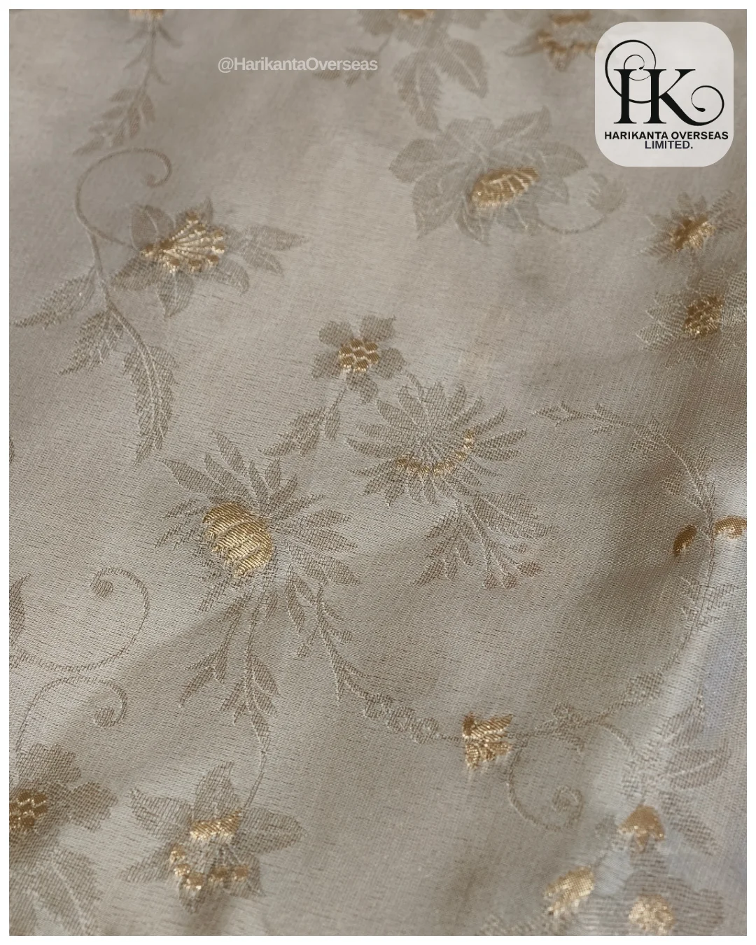 Viscose Organza Satin Self Jacquard Butti (Fabric)